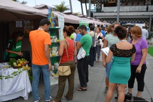 Ambiente en la Feria de Salud y Ocio de Las Palmas de Gran Canaria.
